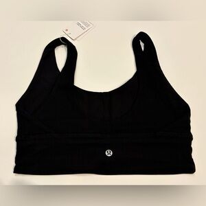 lululemon athletica Women’s Black Align Bra *Ribbed + Reversible